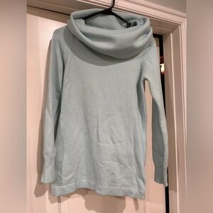 French Connection Soft Blue Turtleneck Sweater
